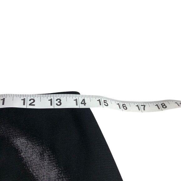 Vintage Harve Benard Skirt Womens 8 Black Shimmer Maxi Chiffon Gothic Witch 90s - Picture 15 of 16